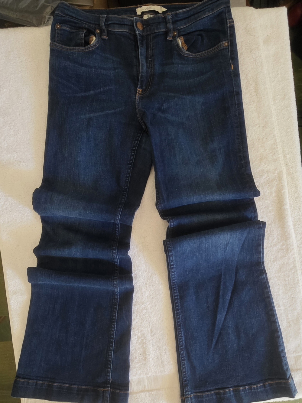L.O.G.G. H&M Dark Wash Flare Bootcut Jeans